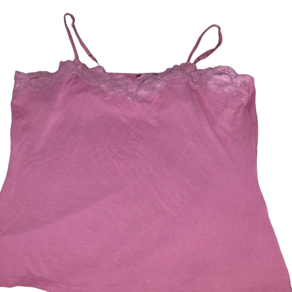 Attention XL set of two camisoles lace trim stretch adjustable bra top - Picture 1 of 13